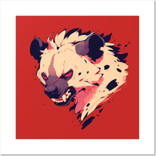 hyena Posters and Art